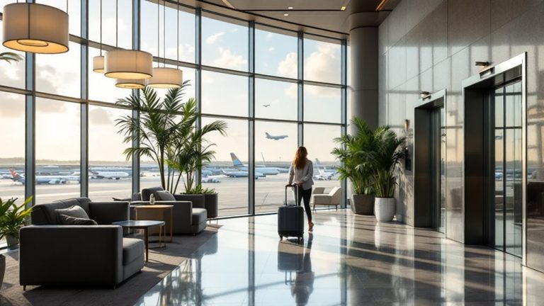 convenient airport hotel stay